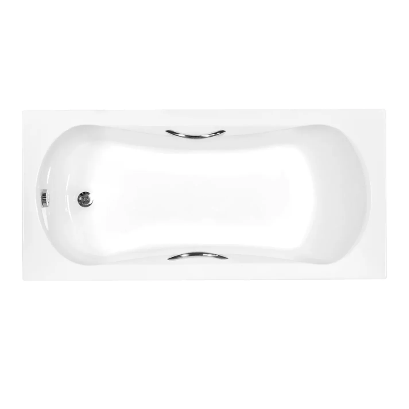 Ванна акриловая Besco Aria Plus 150х70 (соло), без ручек и ног (#WAA-150-PA) - Фото 1
