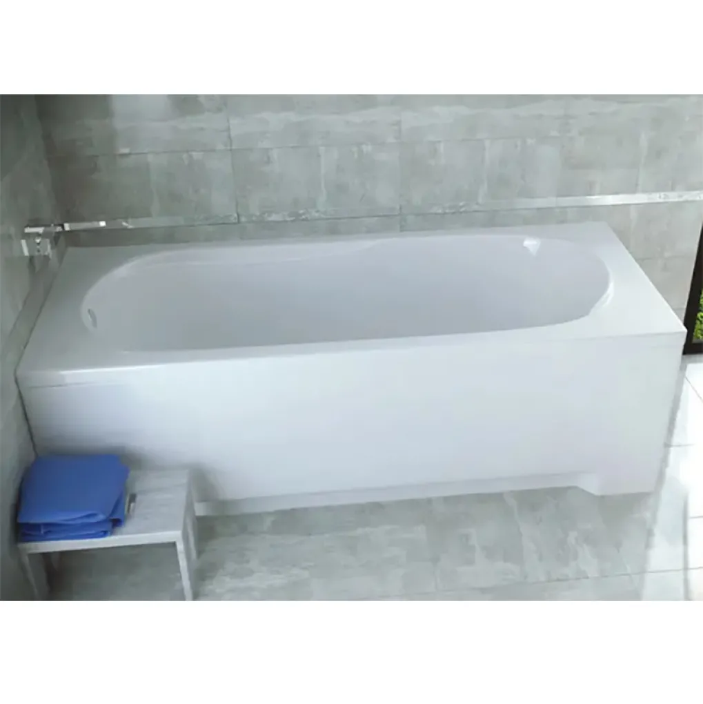 Ванна акриловая Besco Bona 160х70 (соло), без ног (#WAB-150-PK)- Фото 2