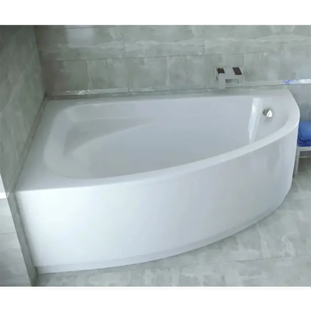 Ванна акриловая Besco Cornea 140х80, левая (соло), без ног (#WAC-140-NL)- Фото 2