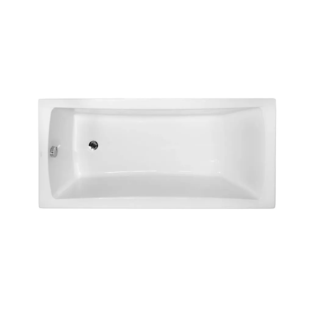 Ванна акриловая Besco OPTIMA 160х70 (соло) без ножек (#WAO-160-PK)- Фото 1
