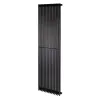 Вертикальный дизайнерский радиатор Betatherm Metrum 1 1800x465 черный матовый (BM6 1180-30/15 9005М 99)- Фото 1