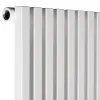 Вертикальний дизайнерський радіатор Betatherm Quantum 1 1500x365 білий (BQ 1150/09 9016M 99)- Фото 2
