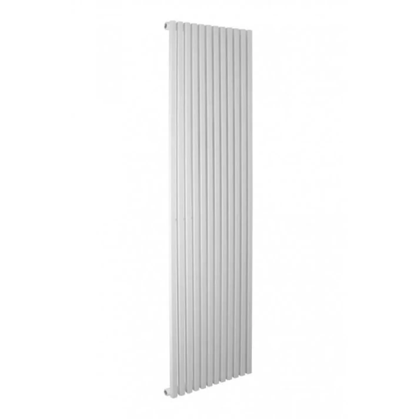 Вертикальный дизайнерский радиатор Betatherm Quantum 1 2000x525 белый матовый - Фото 1