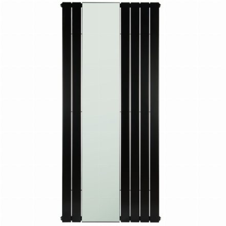 Трубчастый радиатор Betatherm Mirror 1800x750 вертикальный RAL9005М (с зеркалом)