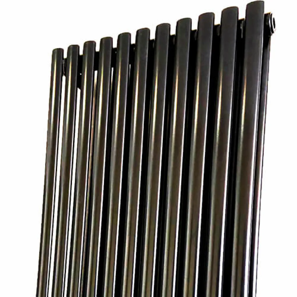 Трубчастый радиатор Betatherm Elipse 2 1800x445 черный RAL9005M- Фото 2