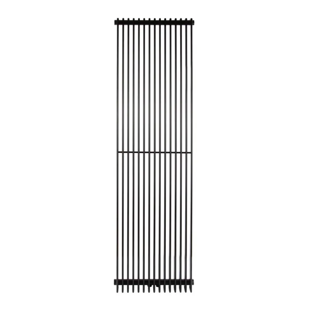 Вертикальный дизайнерский радиатор Betatherm Metrum 1 1800x465 черный матовый (BM6 1180-30/15 9005М 99)- Фото 2