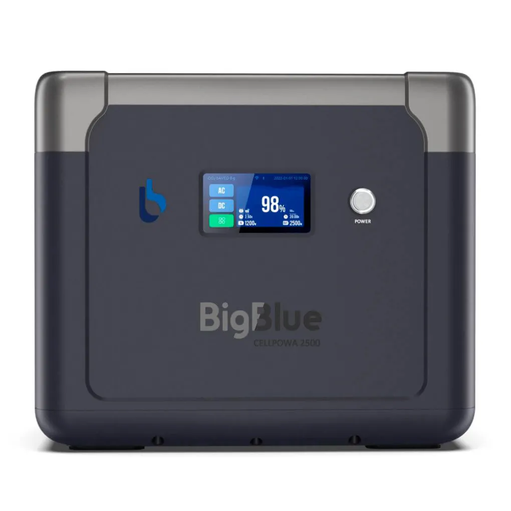 Портативна зарядна станція BigBlue CP2500 2500W 1843Wh- Фото 2