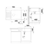 Кухонная мойка Blanco Zia XL 6 S Compact антрацит (523273)- Фото 2