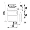 Подрібнювач харчових відходів BLANCO FWD LITE (526646) - Фото 2