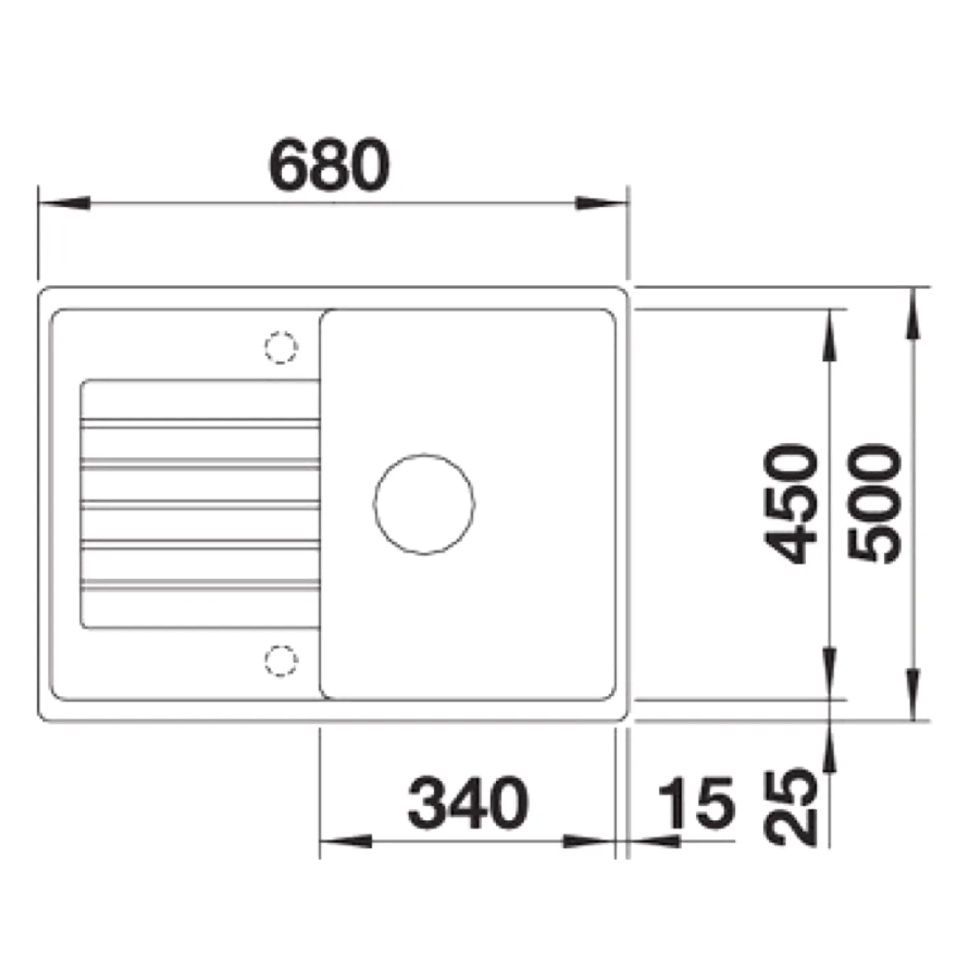 Кухонная мойка Blanco Zia 45 S Compact антрацит (524721) - Фото 2