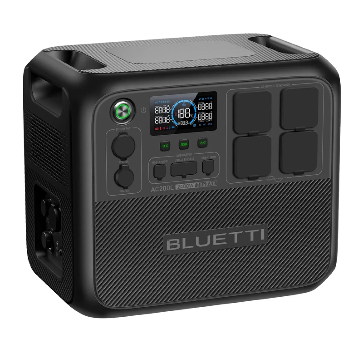 Зарядна станція Bluetti AC200L 2400W 2048Wh - Фото 1