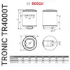 Бойлер електричний Bosch Tronic TR4000T 80 EBP- Фото 5
