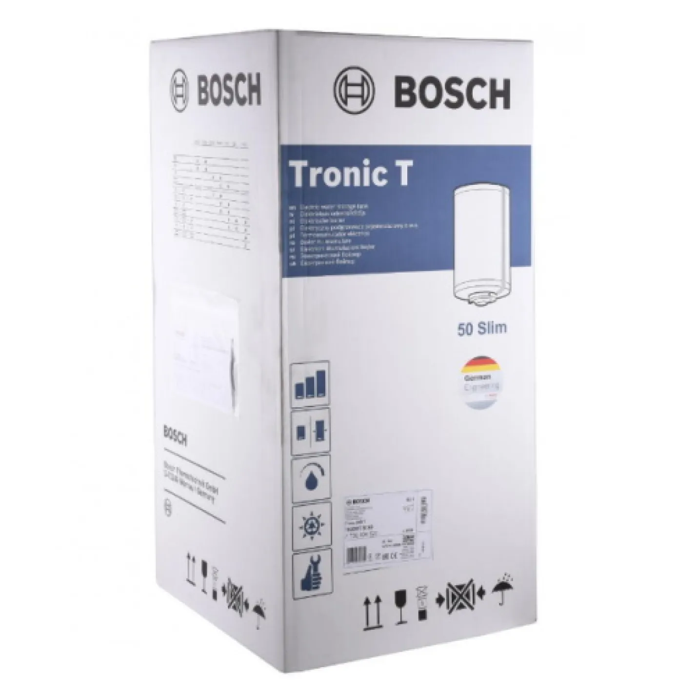 Бойлер электрический Bosch Tronic 2000 TR2000T 50 SB (slim) - Фото 4