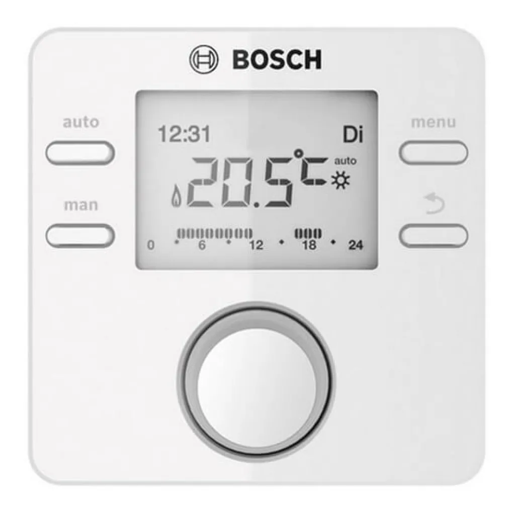 Недельный терморегулятор Bosch CR100 RF (MB RF)- Фото 1