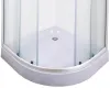 Душевая кабина Bravo Wisla L90W, белый профиль, с поддоном- Фото 2