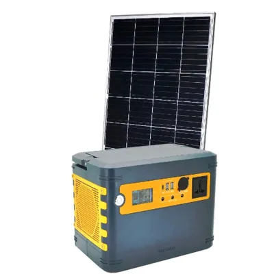 Портативна зарядна станція Brazzers BRPRS-1024W із сонячною панеллю Poly 160W
