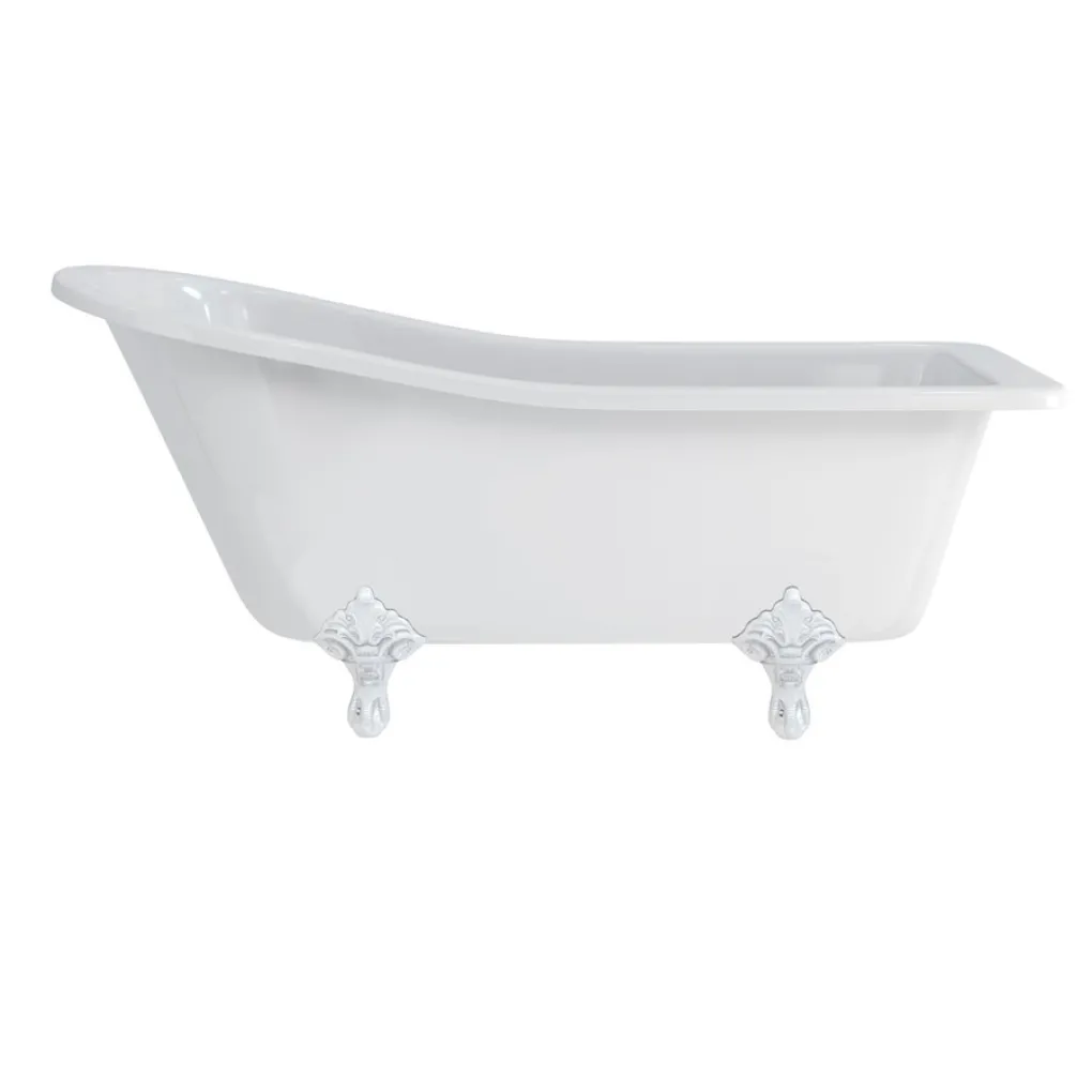 Ванна акрилова Burlington Harewood Slipper 169х73 (E1)- Фото 1