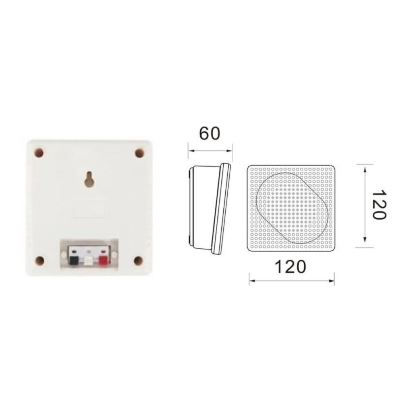 Настенный громкоговоритель CMX WSK-33T (19-00014) - Фото 3