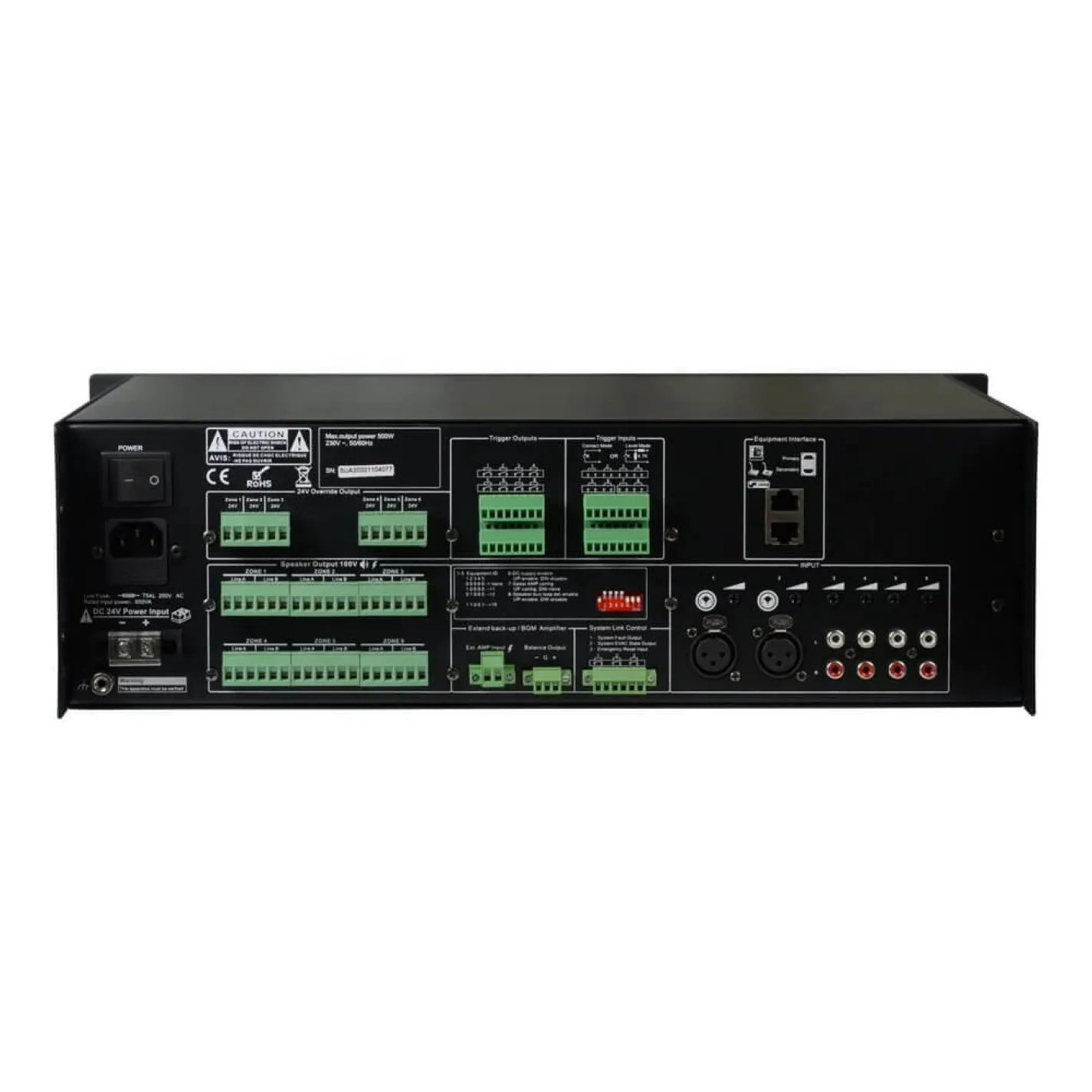 Розширювач зон CMX EVAC-240RT 6 зон 19" - Фото 2