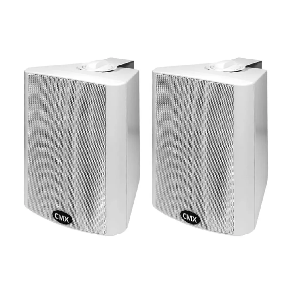 Комплект з 2 настінних гучномовців активного і пасивного CMX AWS60W- Фото 1