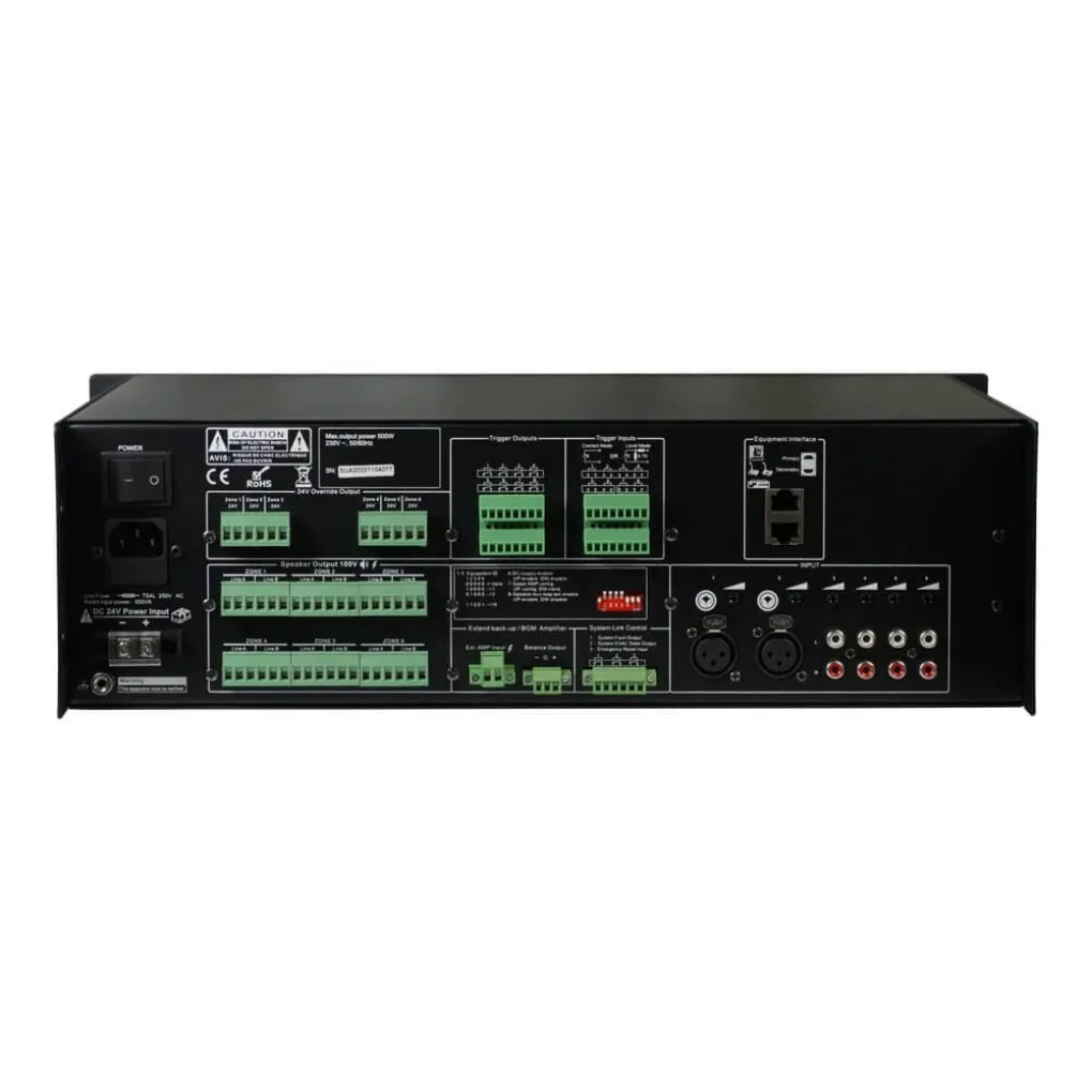 Розширювач зон CMX EVAC-240RT 6 зон 19"- Фото 3