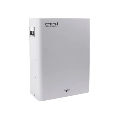 Настінний акумулятор високої ємності CTECHi 48V50Ah LiFePO4 2.4KWH
