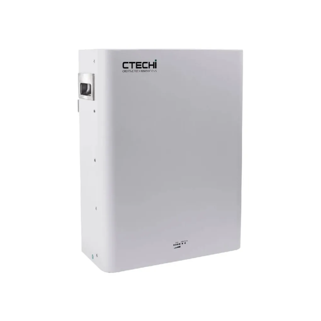 Настенный аккумулятор высокой емкости CTECHi 48V50Ah LiFePO4 2.4KWH- Фото 1