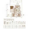 Термостатичний модуль з насосом Caleffi YONOS PARA 25-6 (281066WYP) - Фото 2