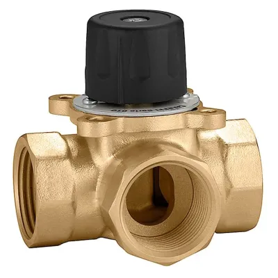 Клапан секторний змішувальний 3-ходовий Caleffi 1/2 (610800)