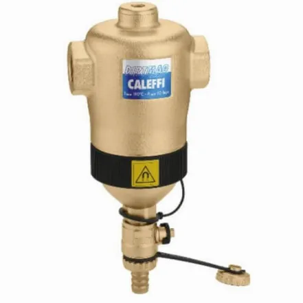 Сепаратор шламу горизонтальний з магнітом Caleffi DIRTCAL 3/4 ВВ 0-110 ° C 10 бар (546305)