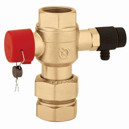 Кульовий вентиль-відсікач для розширювального бака Caleffi 3/4 "(558050)