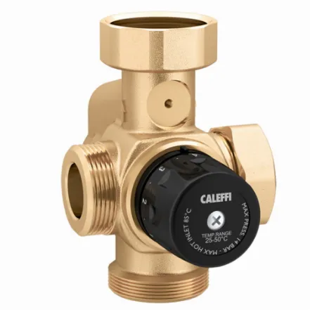 Змішувальний вузол Caleffi 1 1/2"х1 1/4"х1 1/2" 40-70 (166005)