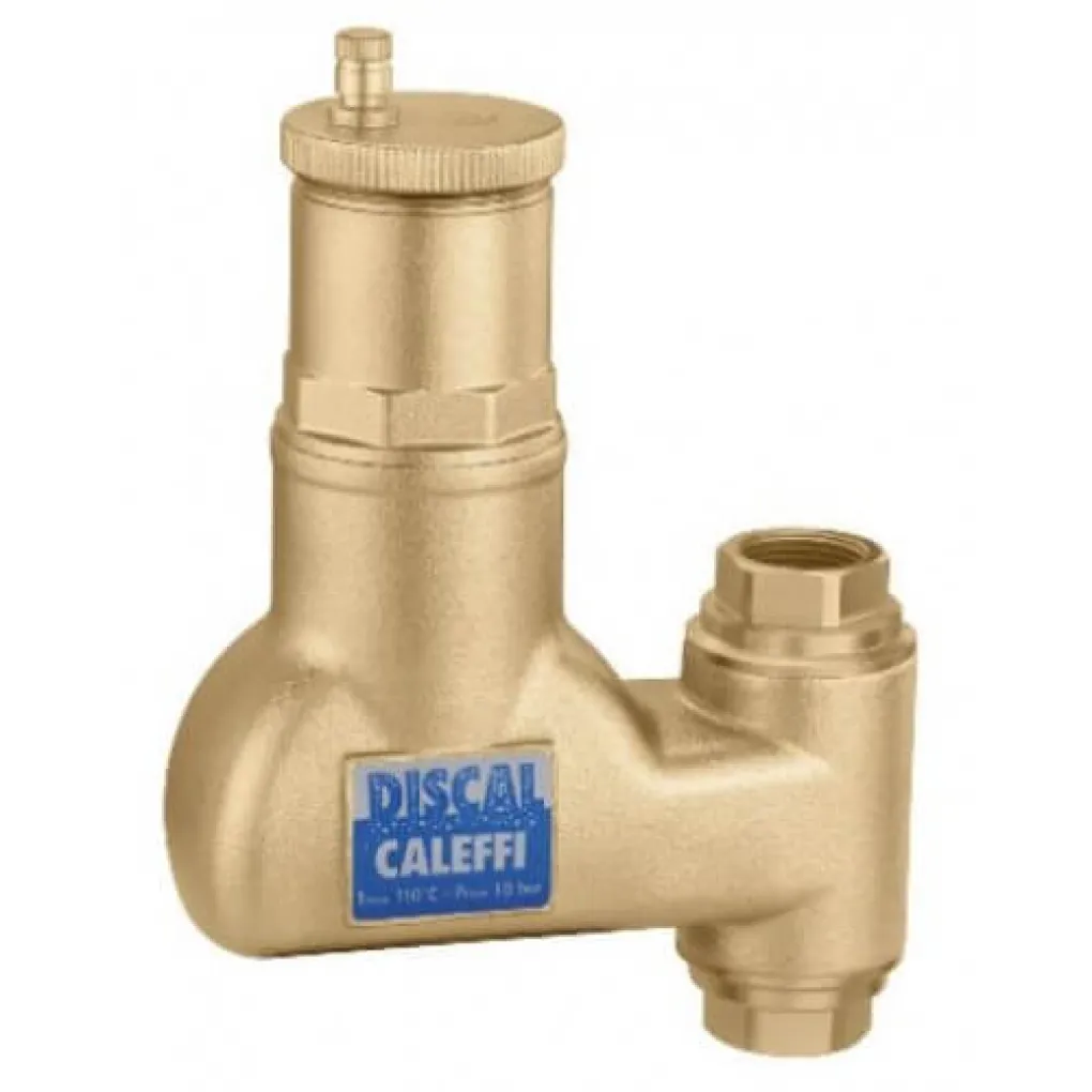 Сепаратор повітря вертикальний Caleffi DISCAL 1 ВВ 0-110 ° C 10 бар (551906)