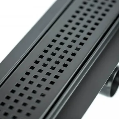 Решетка для душевого канала Capricorn CUBE BLACK 800 мм (9-2994-800-00-35-10)