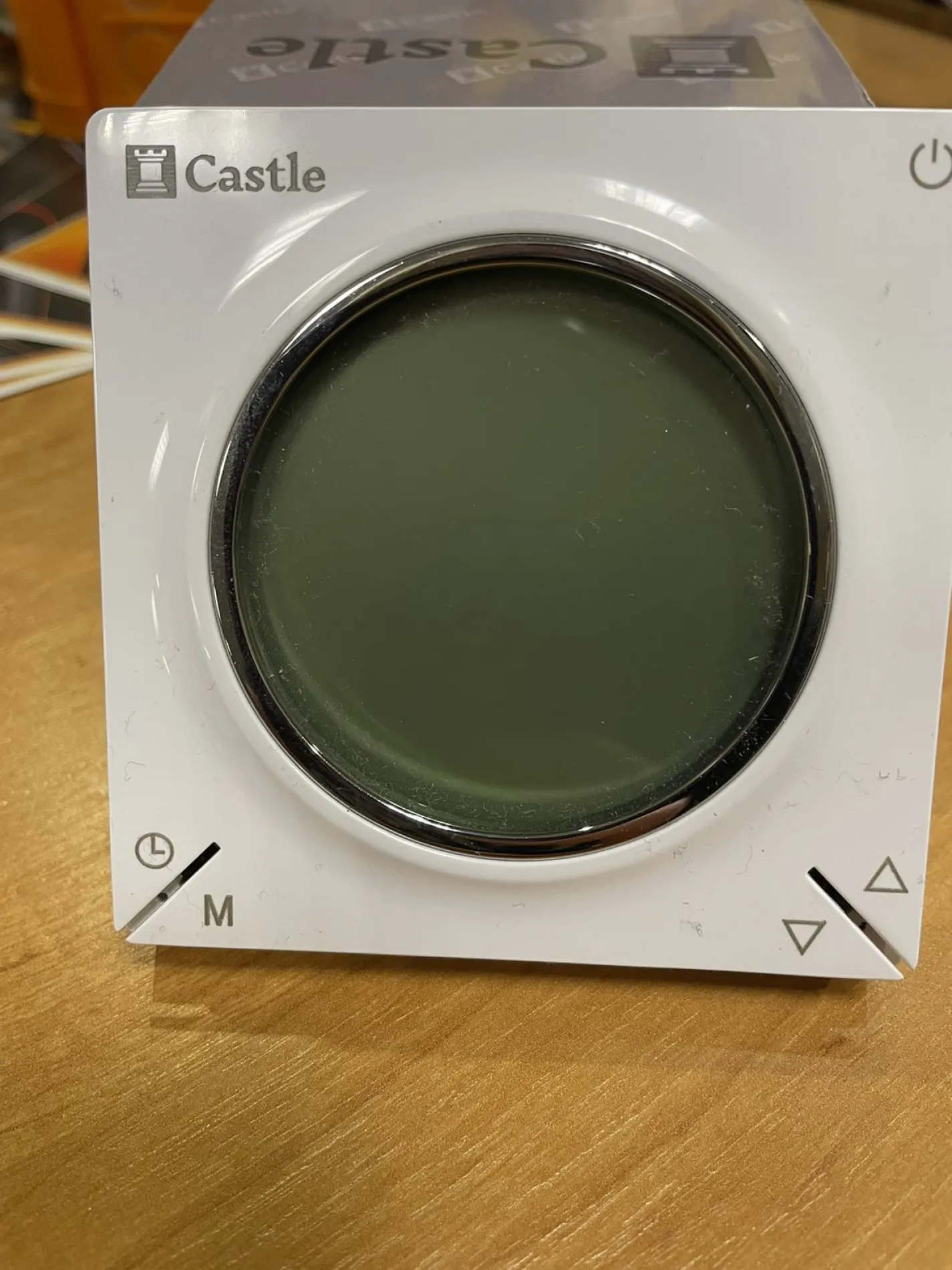 Терморегулятор программируемый Castle AC829H белый (55015067) - Фото 3