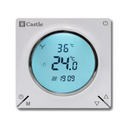 Терморегулятор програмований Castle AC829H білий (55015067)