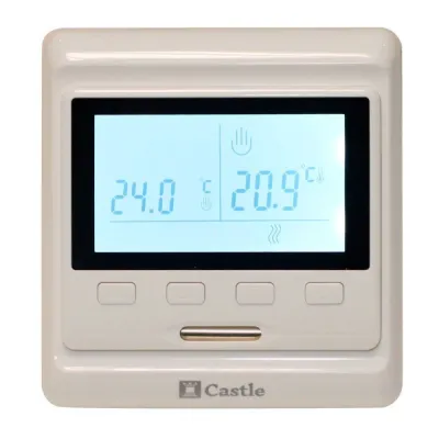 Терморегулятор програмований Castle E53 білий (55010440)