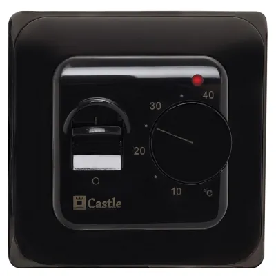 Терморегулятор програмований Castle M 5.16 чорний (55010420)