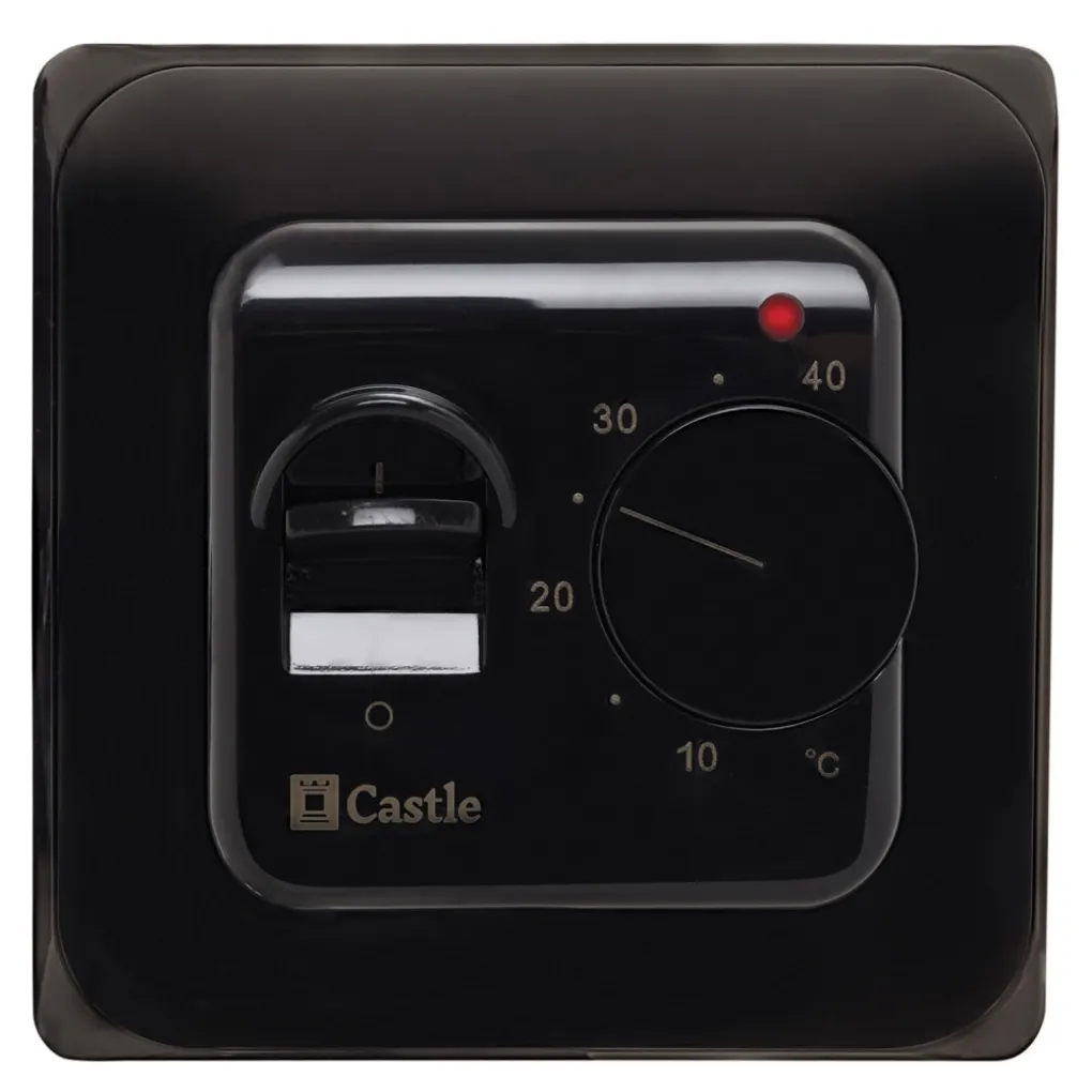 Терморегулятор программируемый Castle M 5.16 черный (55010420)- Фото 1