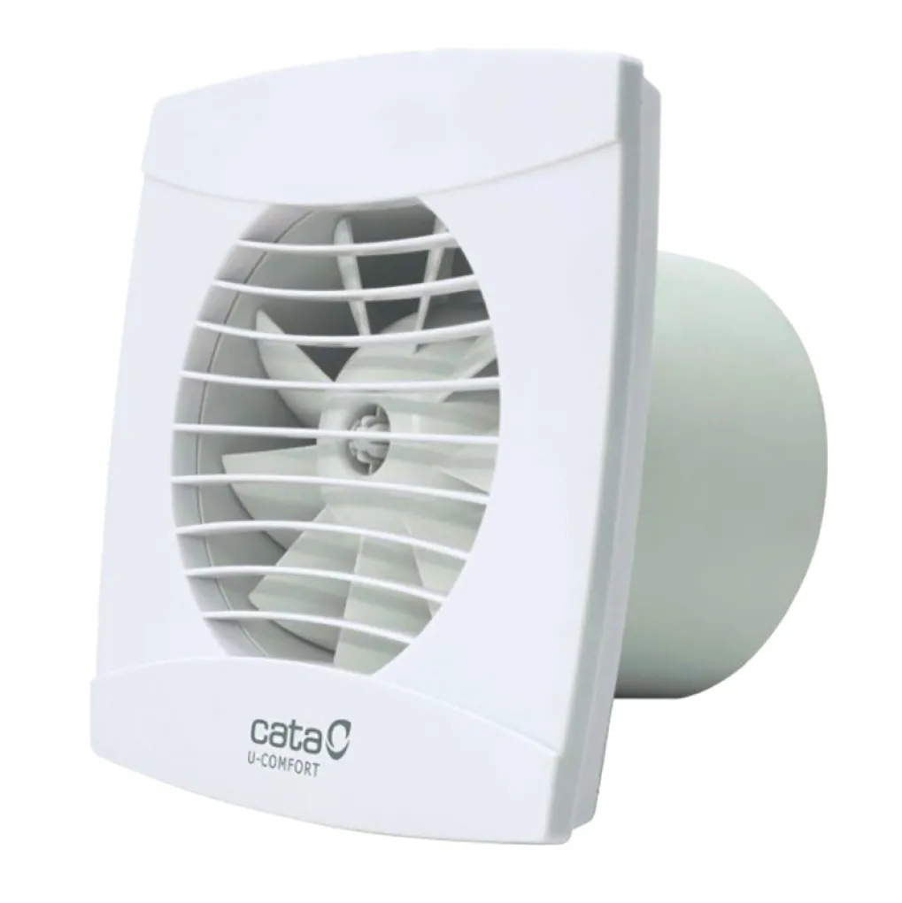 Витяжний вентилятор Cata UC-10 Hygro білий- Фото 2
