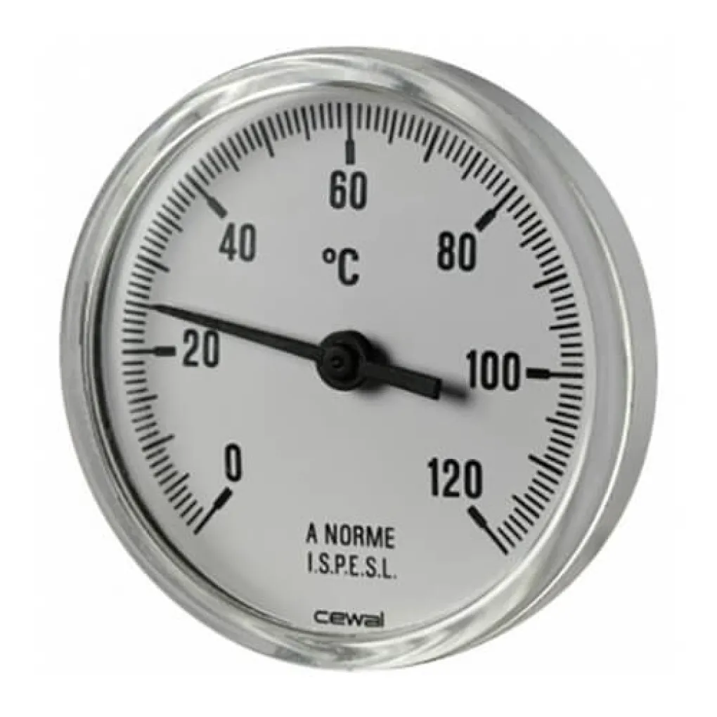 Контактний термометр Cewal з ексцентриком ∅ 63 синій- Фото 1