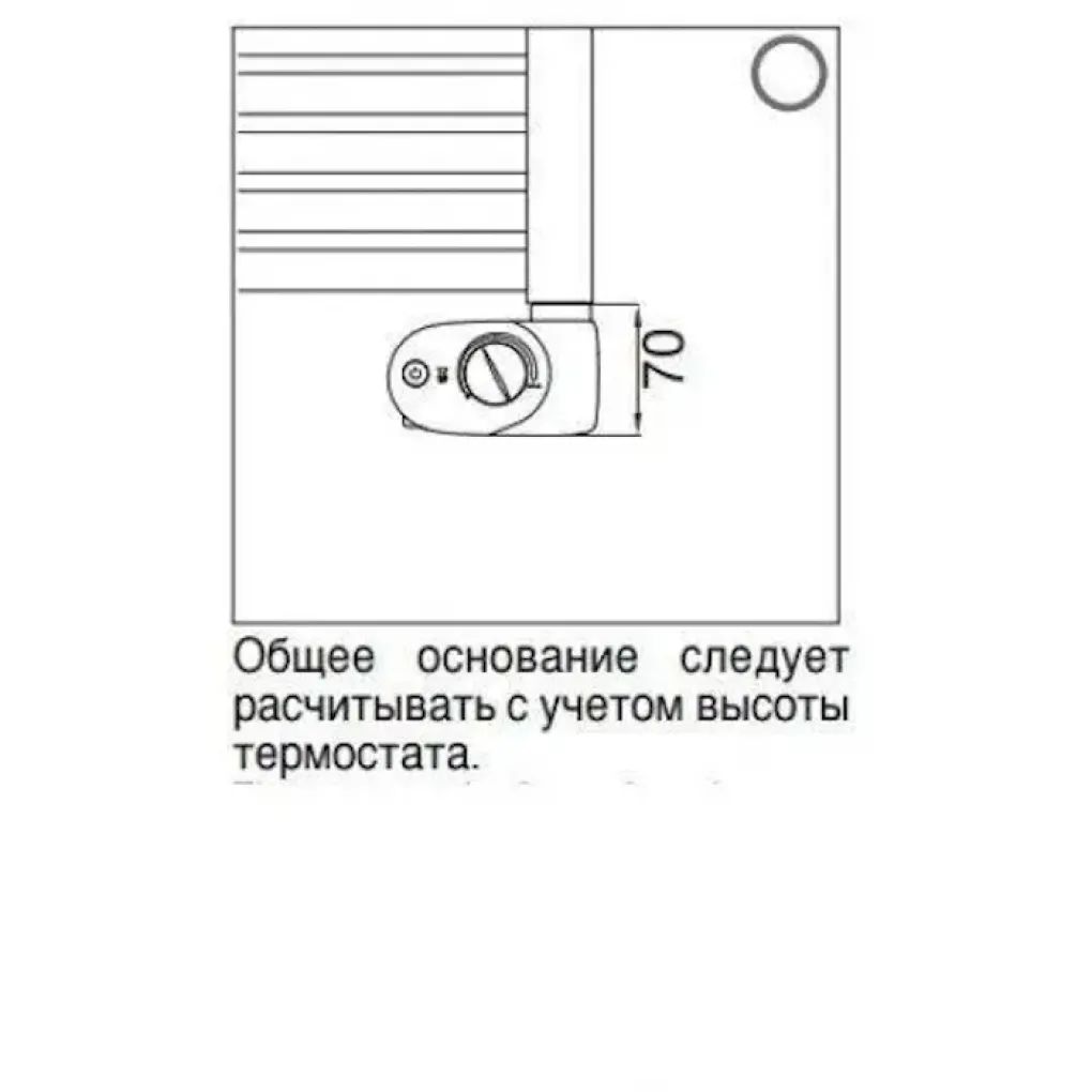 Електрична рушникосушка Cordivari Lisa 22 Electric 1160x500 біла (3581646100054)- Фото 3