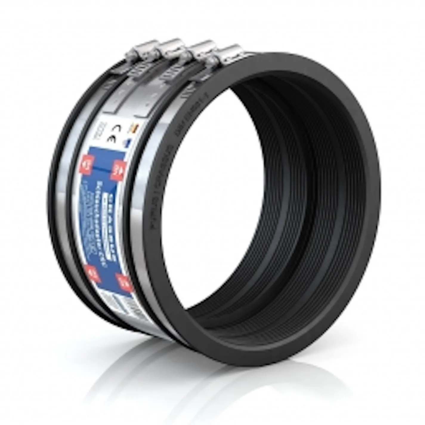 З'єднувач CRASSUS Standart Type 2B CSC 225 (200-225мм), до 2,5 бар, EPDM / V2A (шт.) - Фото 2