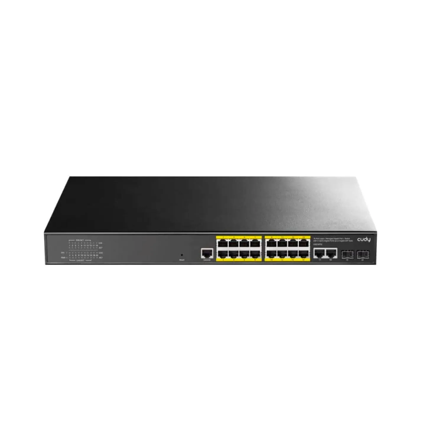 PoE-коммутатор 21-портовый Cudy управляемый L2 GS2018PS2-200W гигабитный с 16 портами PoE - Фото 1
