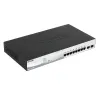 Комутатор D-Link DGS-1210-10MP 8xGE PoE, 2xSFP, 130Вт- Фото 2