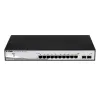 Комутатор D-Link DGS-1210-10P 8xGE PoE, 2xSFP, 78Вт- Фото 3