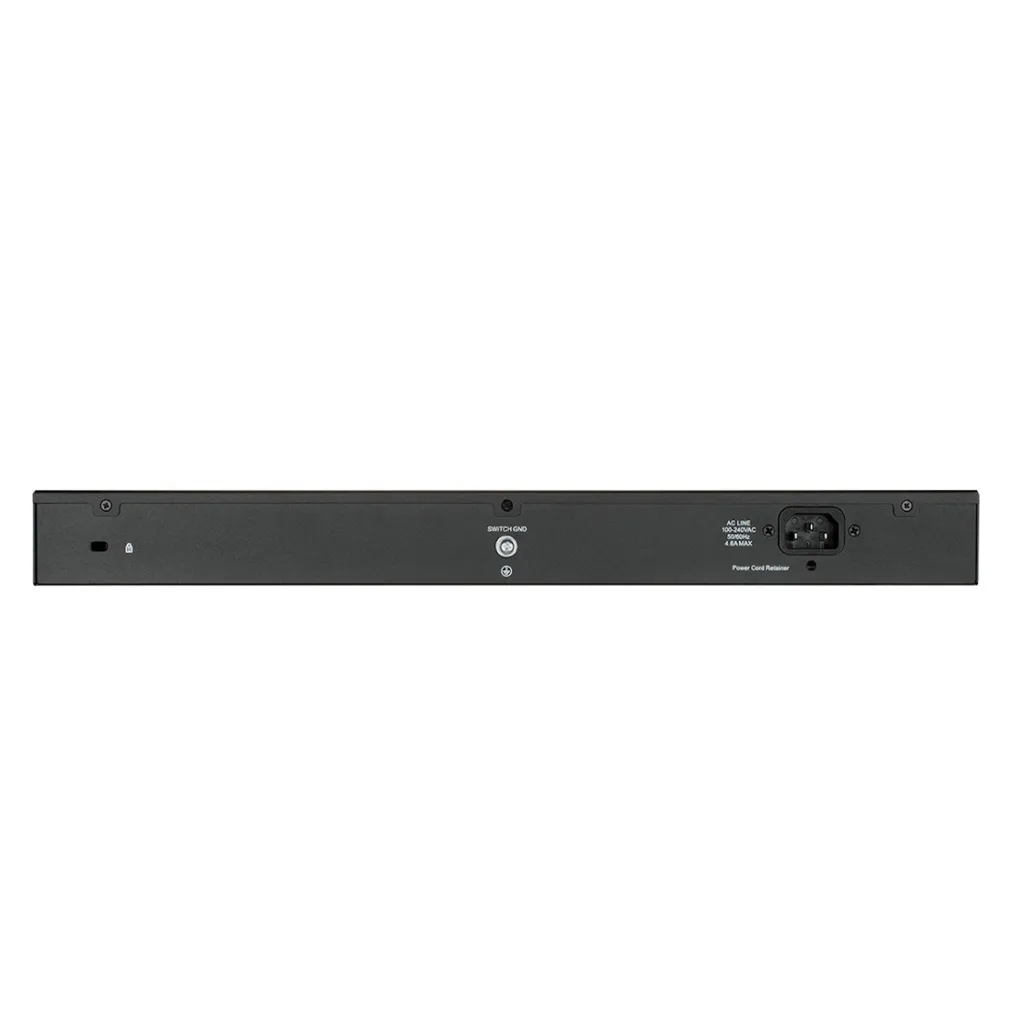 Комутатор D-Link DGS-1100-26MPV2 24xGE PoE, 2xSFP/GE, 370Вт- Фото 3