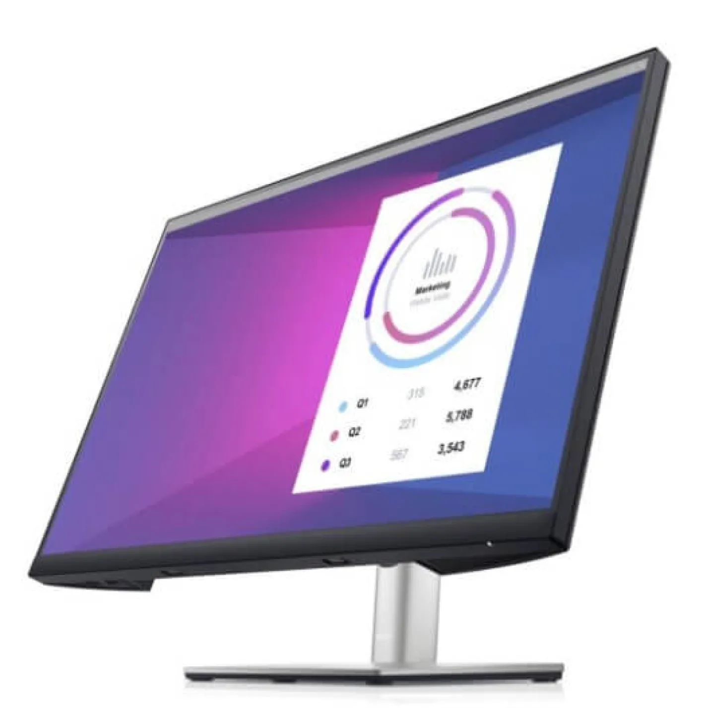 Монитор DELL 23.8" P2425H D-Sub HDMI DP USB3.2 IPS 100Hz (210-BMFF) - Фото 3
