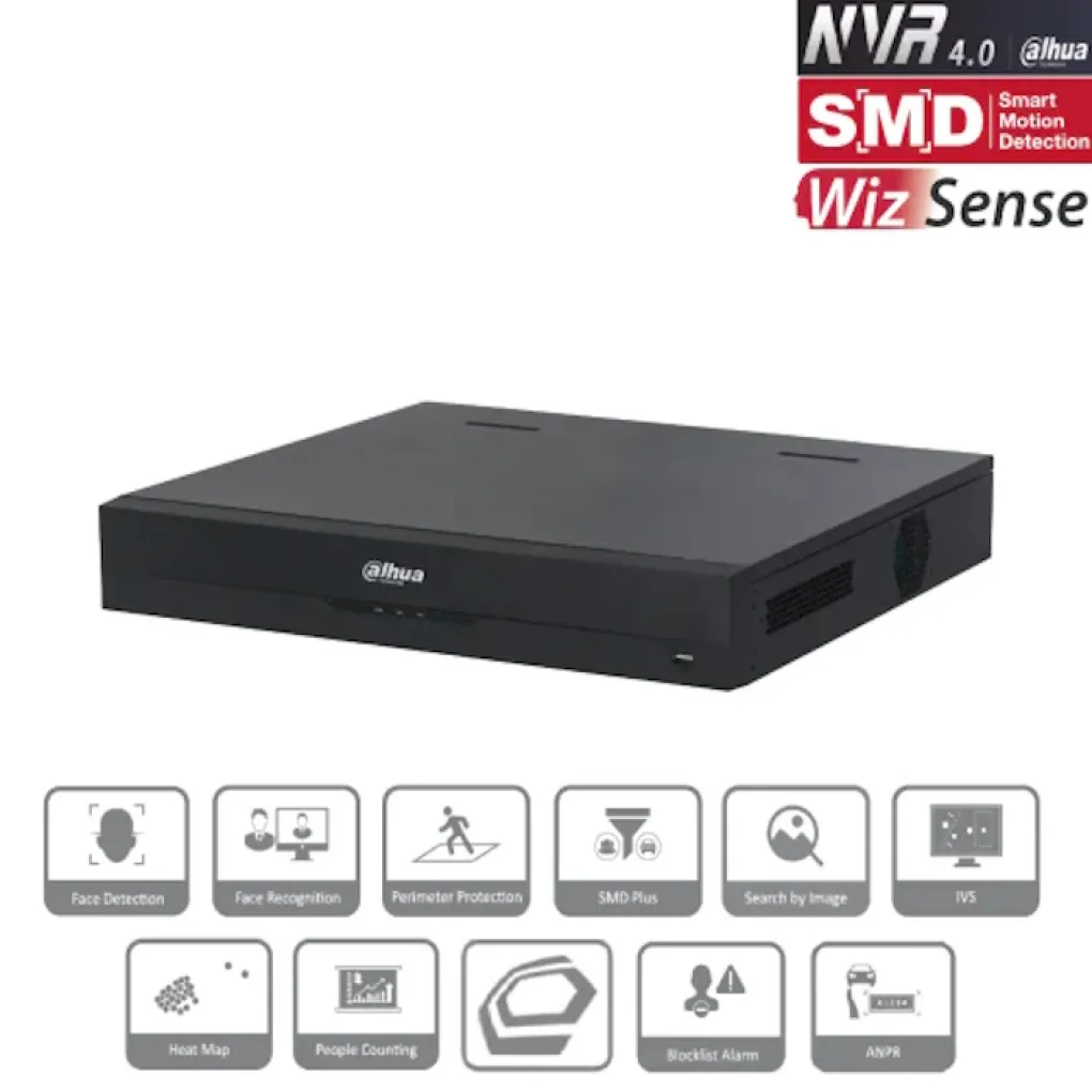 IP-видеорегистратор 16-канальный Dahua DHI-NVR5416-EI 32Mp (38053)- Фото 4
