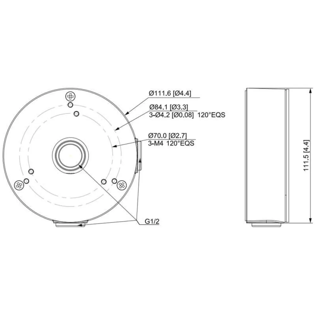 Комутаційний бокс Dahua DH-PFA13G- Фото 4